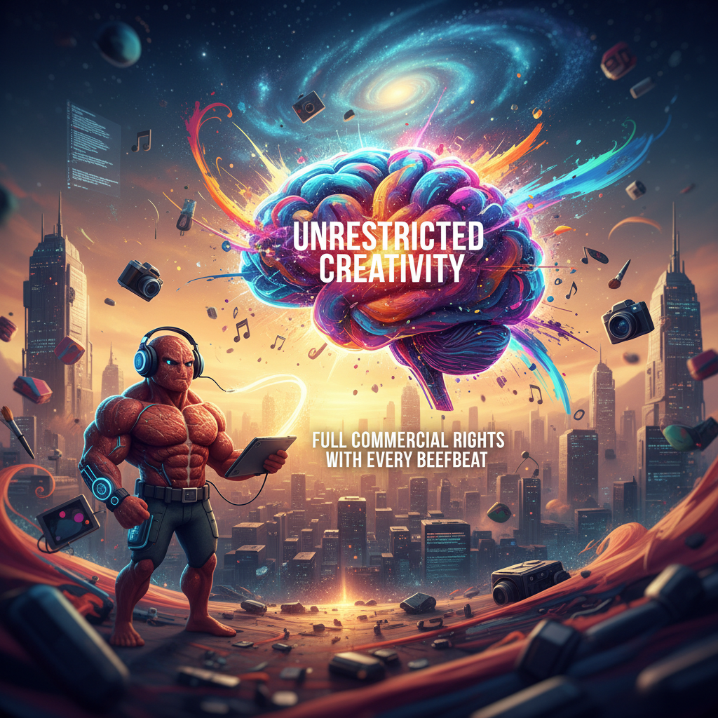 Unrestricted Creativity: Full Commercial Rights with Every BeefBeat